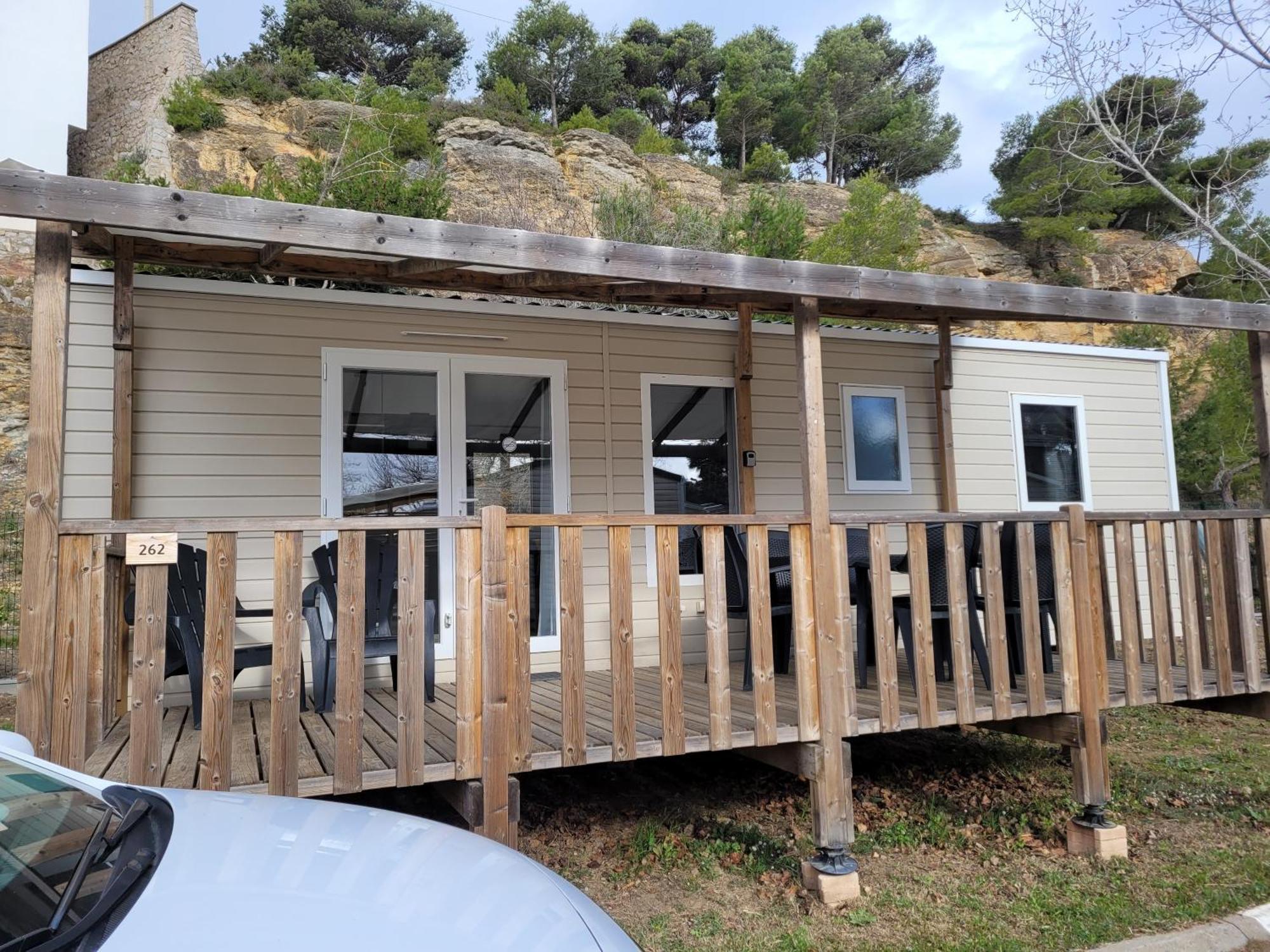 Mobilhome Clim Tele La Falaise 4 Etoiles Narbonne Exterior foto